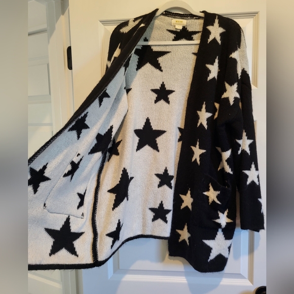Maeve for Anthropologie Oversized Star Cardigan - Picture 6 of 10